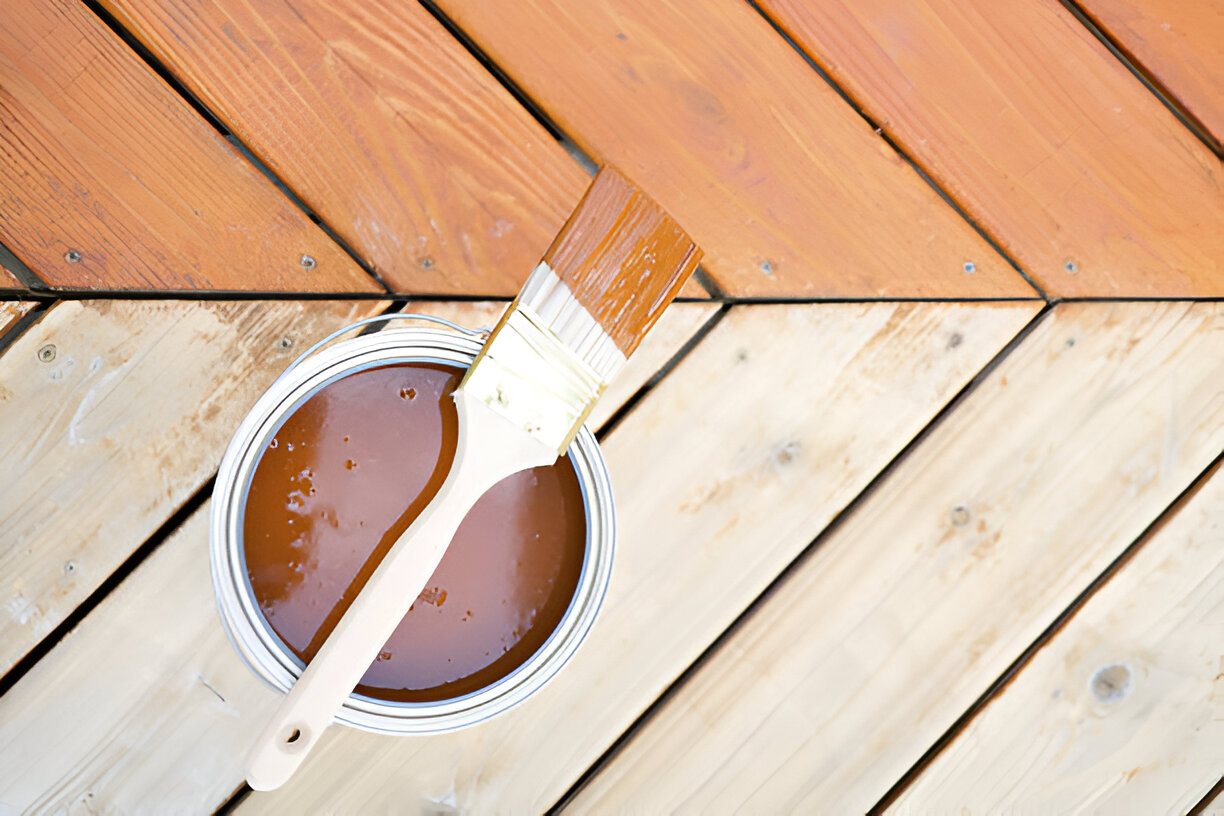 staining painting